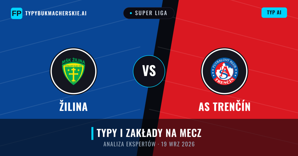 Žilina vs AS Trenčín — typy i zapowiedź meczu