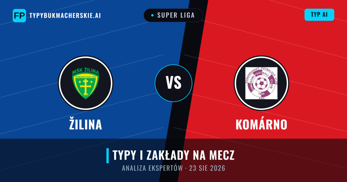 Žilina vs Komárno — typy i zapowiedź meczu