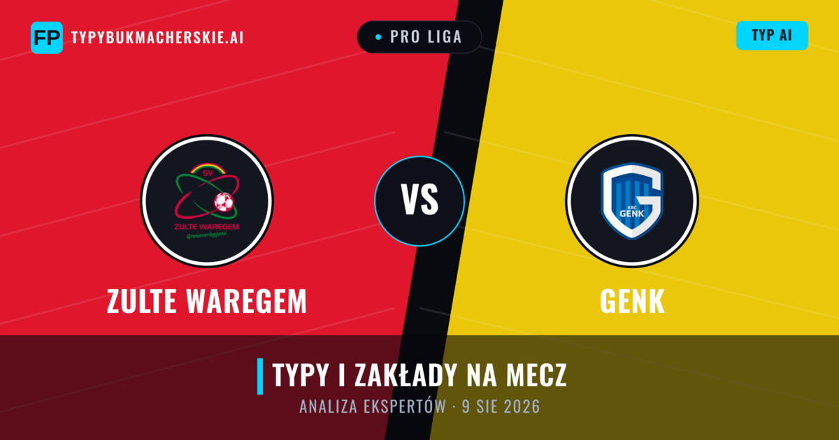 Zulte Waregem vs Genk — typy i zapowiedź meczu