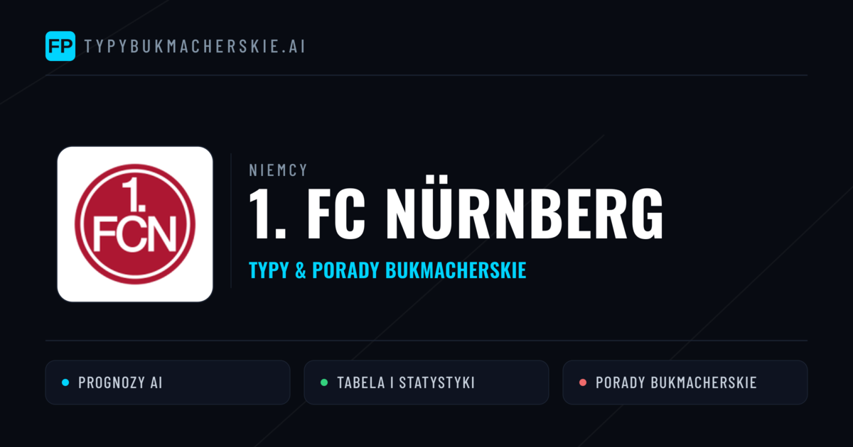 1. FC Nürnberg Typy i statystyki