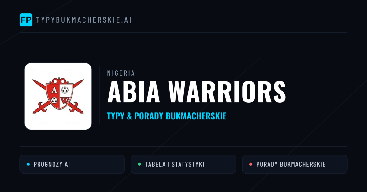 Abia Warriors Typy i statystyki