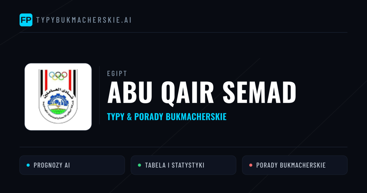 Abu Qair Semad Typy i statystyki