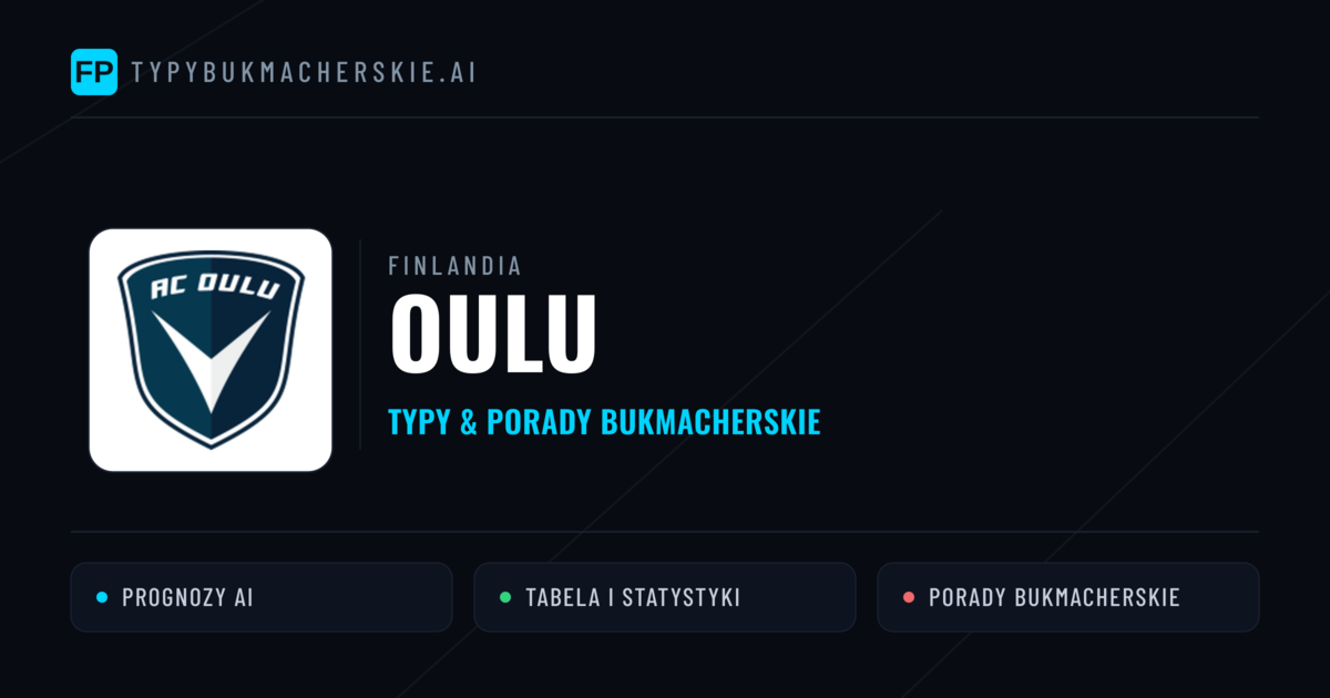 Oulu Typy i statystyki
