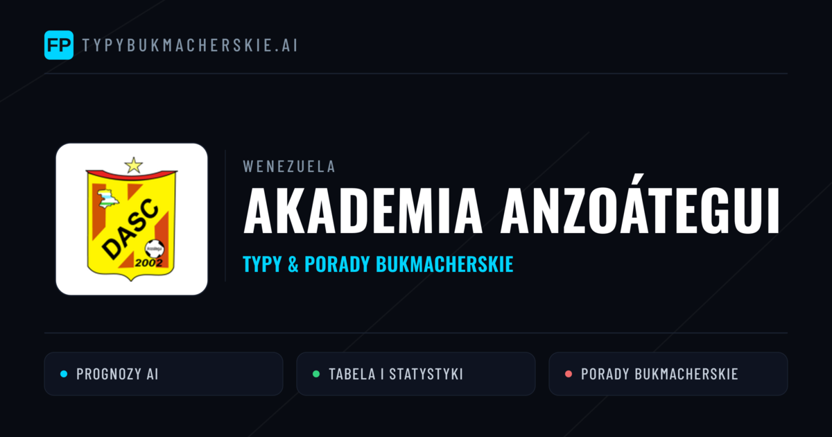 Akademia Anzoátegui Typy i statystyki