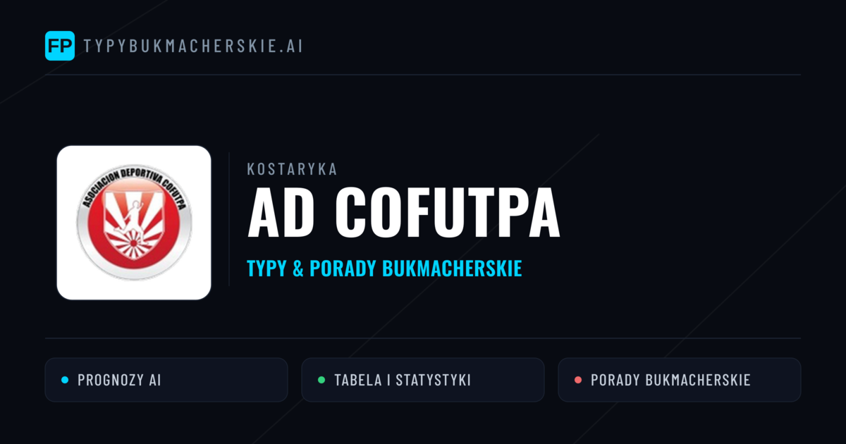 AD Cofutpa Typy i statystyki