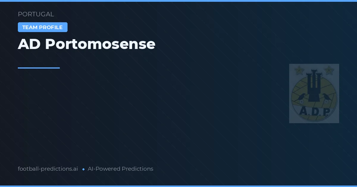AD Portomosense Typy i statystyki
