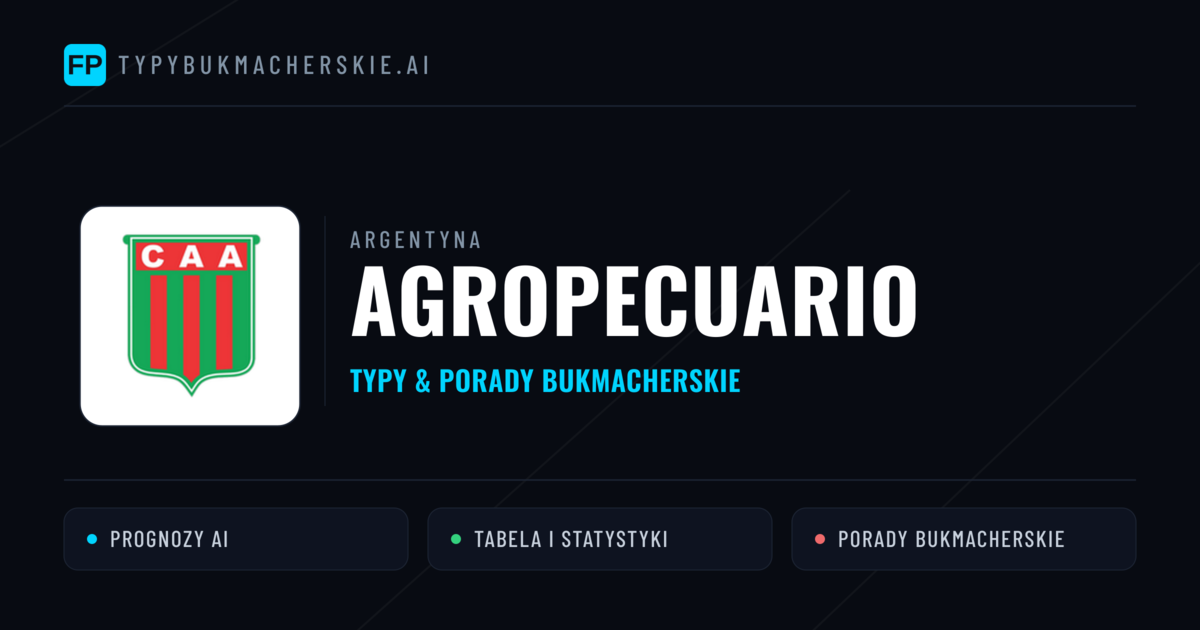 Agropecuario Typy i statystyki