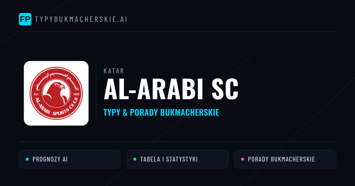 Al-Arabi SC Typy i statystyki