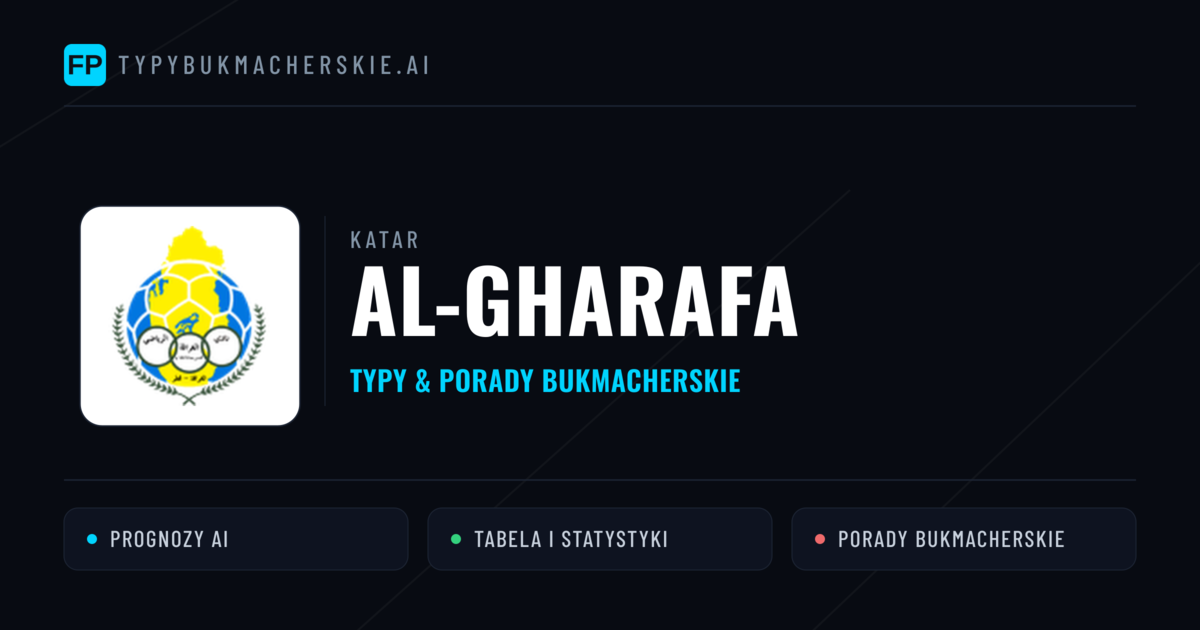 Al-Gharafa Typy i statystyki