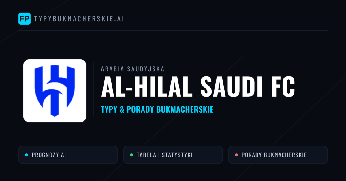 Al-Hilal Saudi FC Typy i statystyki