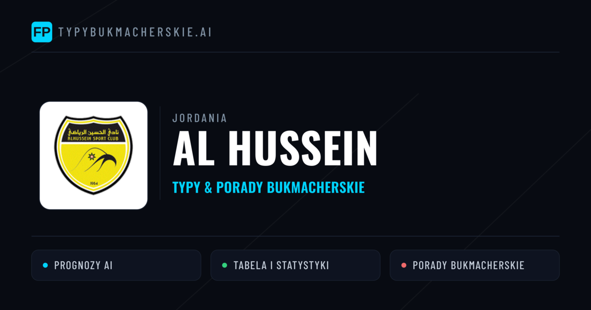 Al Hussein Typy i statystyki