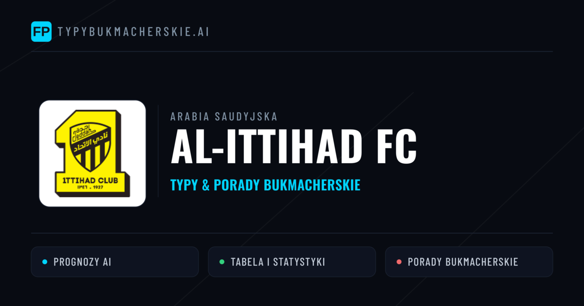 Al-Ittihad FC Typy i statystyki