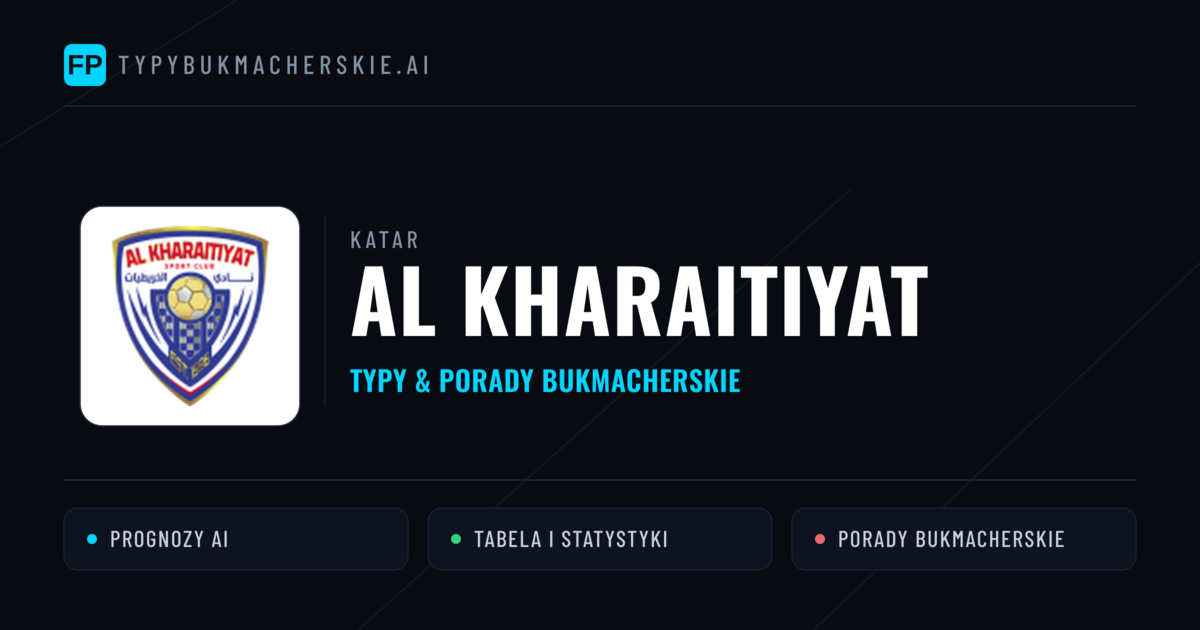 Al Kharaitiyat Typy i statystyki