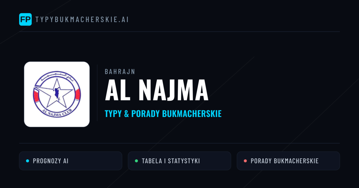 Al Najma Typy i statystyki