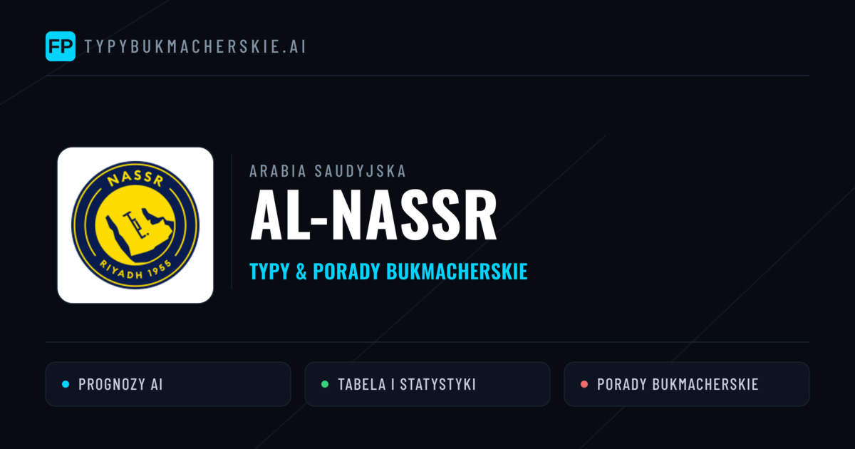 Al-Nassr Typy i statystyki