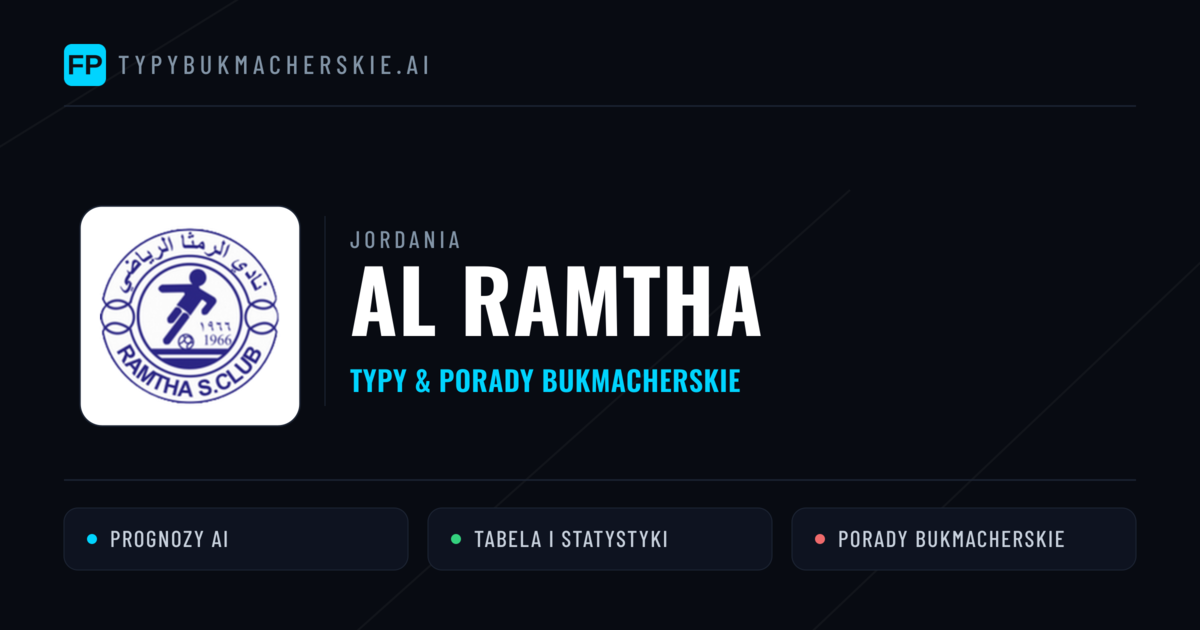 Al Ramtha Typy i statystyki