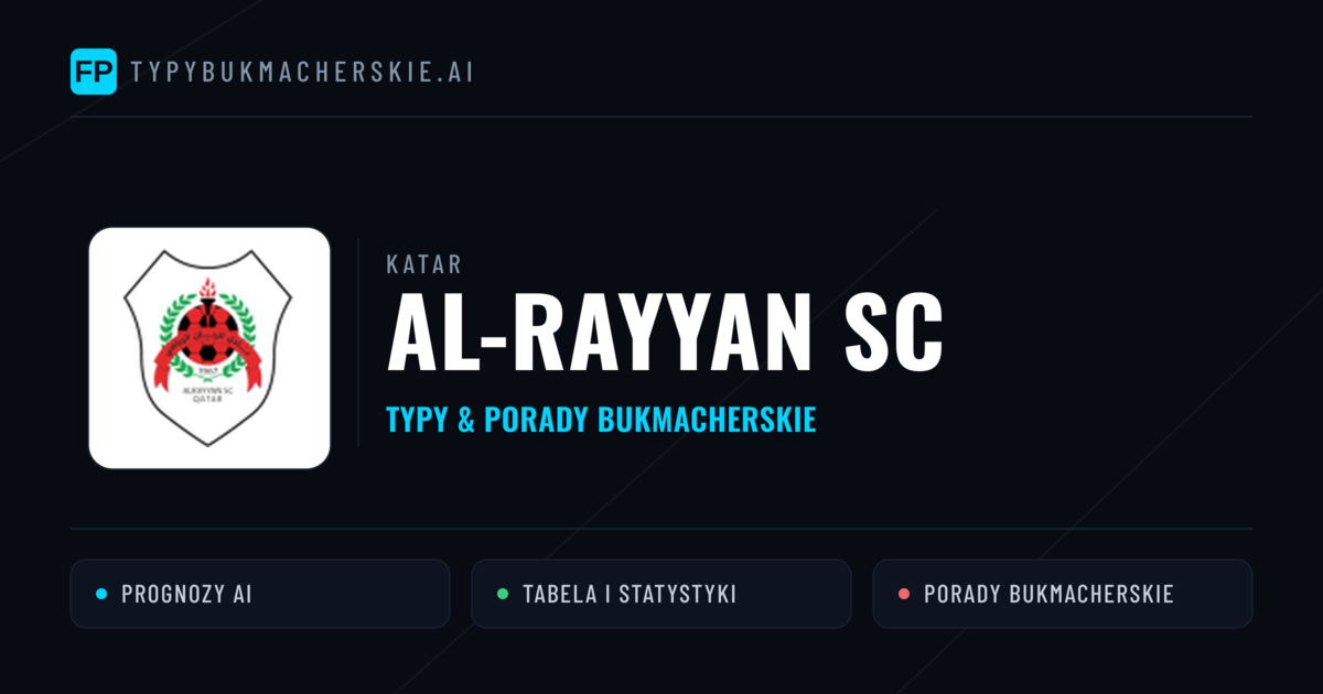 Al-Rayyan SC Typy i statystyki