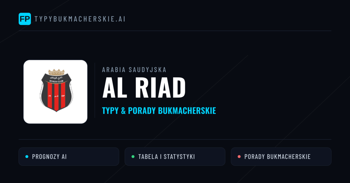 Al Riad Typy i statystyki