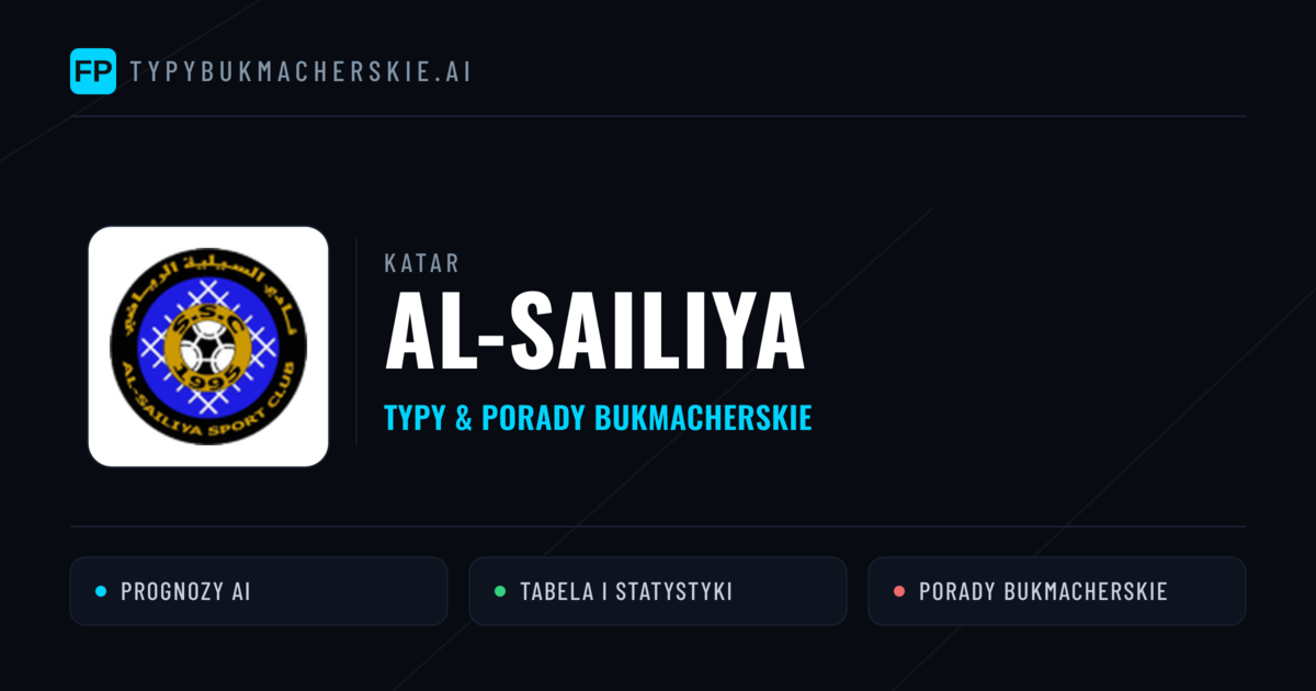 Al-Sailiya Typy i statystyki