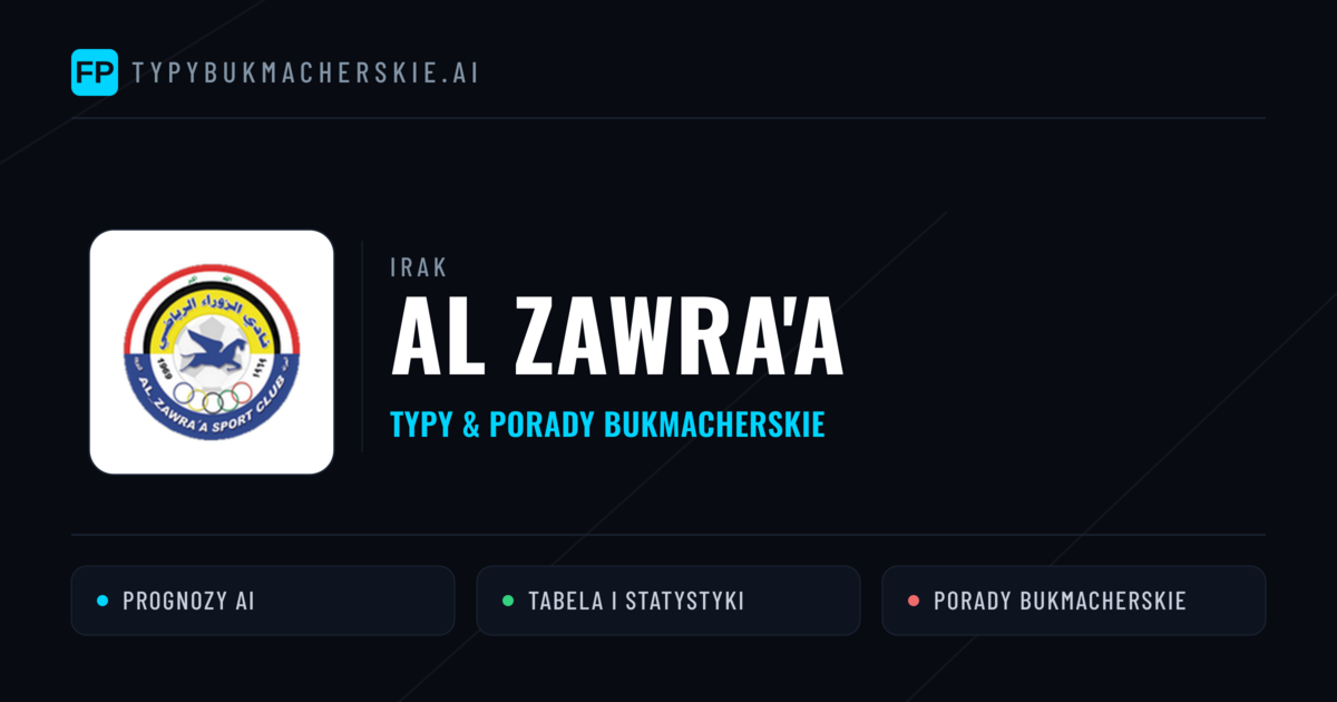 Al Zawra'a Typy i statystyki