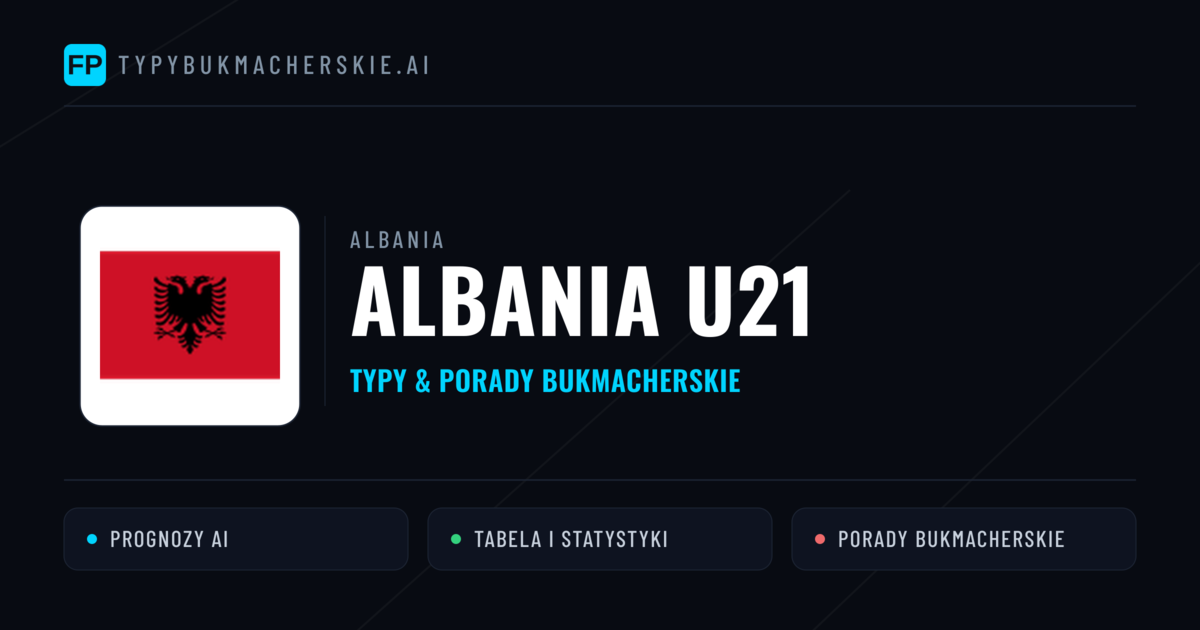 Albania U21 Typy i statystyki