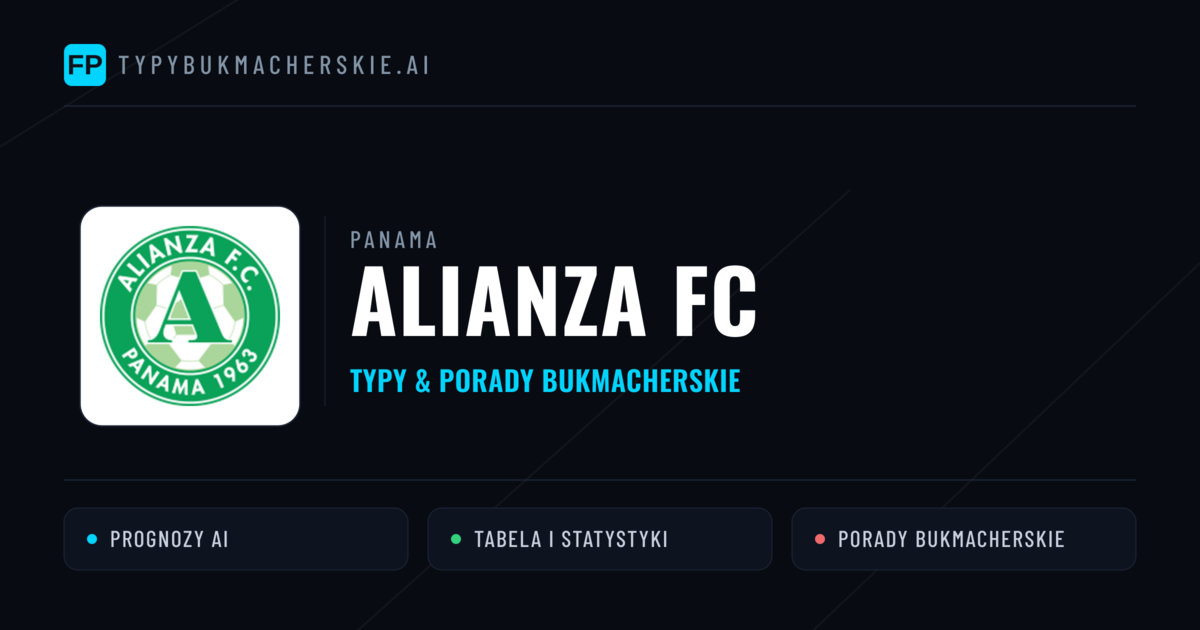 Alianza FC Typy i statystyki
