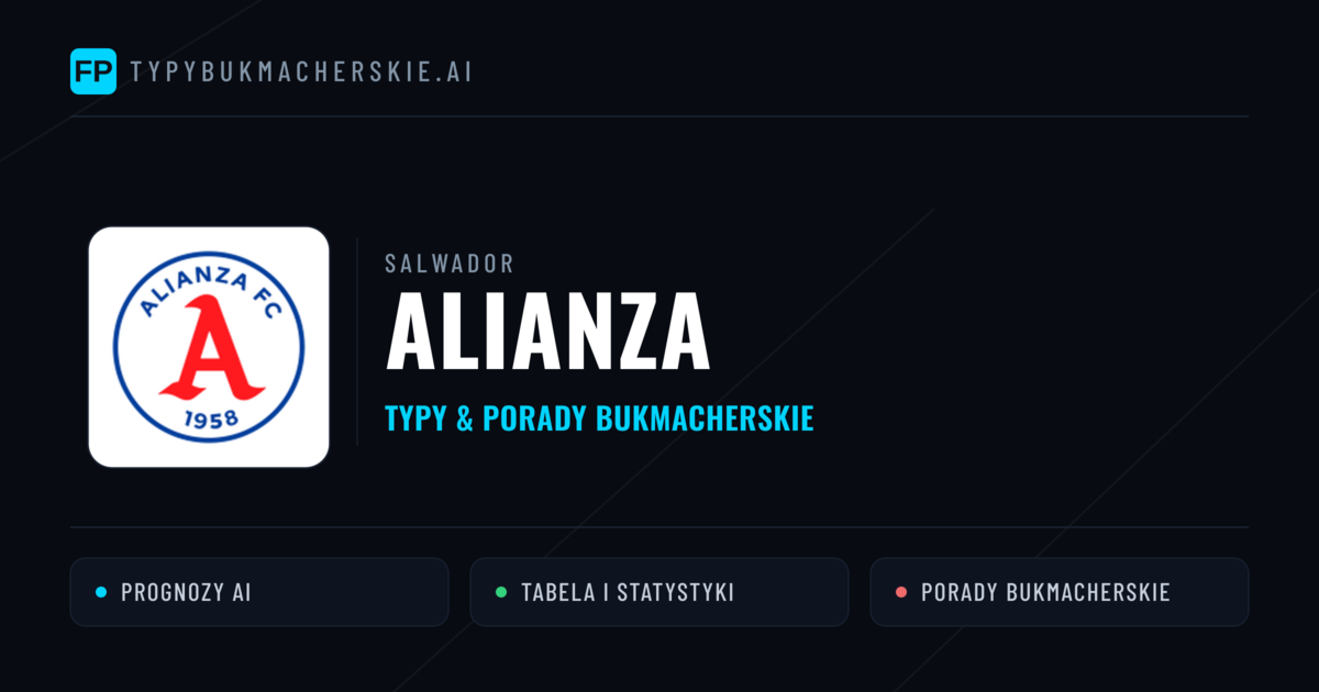 Alianza Typy i statystyki