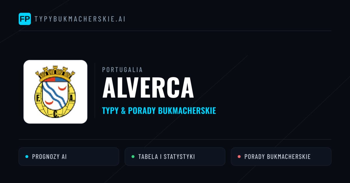 Alverca Typy i statystyki