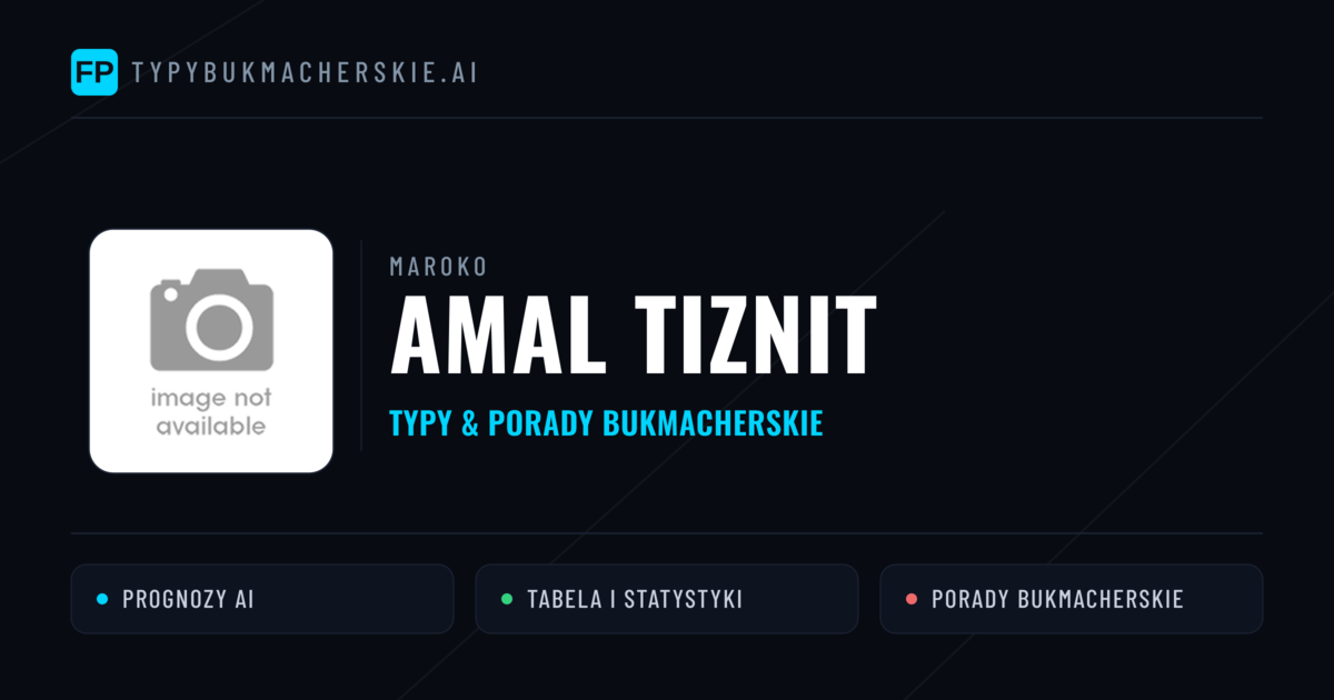 Amal Tiznit Typy i statystyki