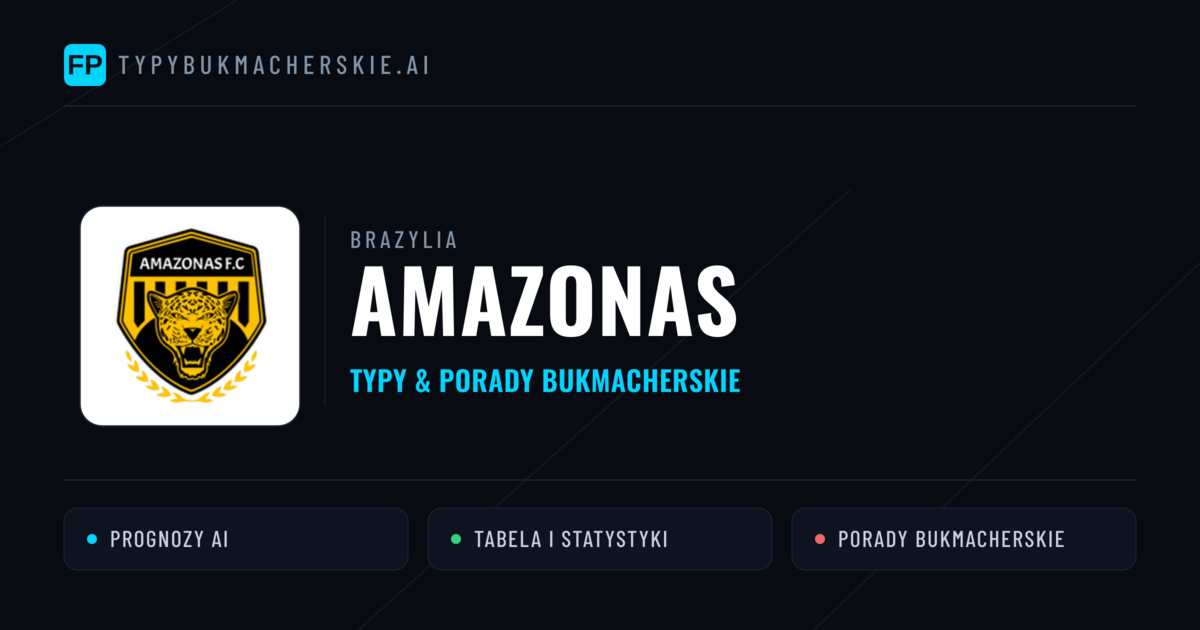 Amazonas Typy i statystyki