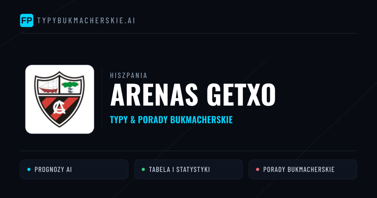 Arenas Getxo Typy i statystyki