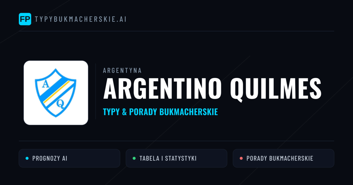 Argentino Quilmes Typy i statystyki