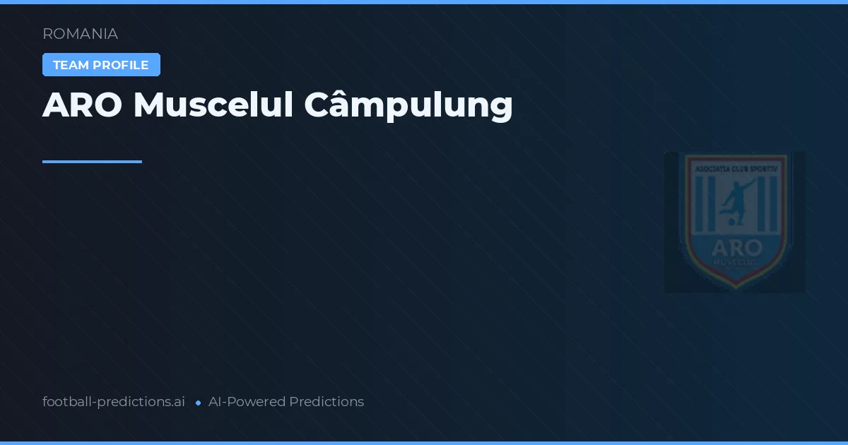 ARO Muscelul Câmpulung Typy i statystyki