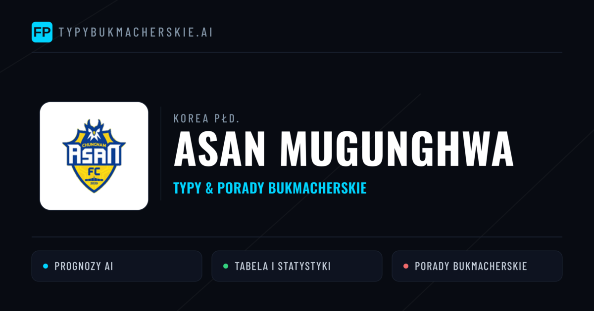 Asan Mugunghwa Typy i statystyki