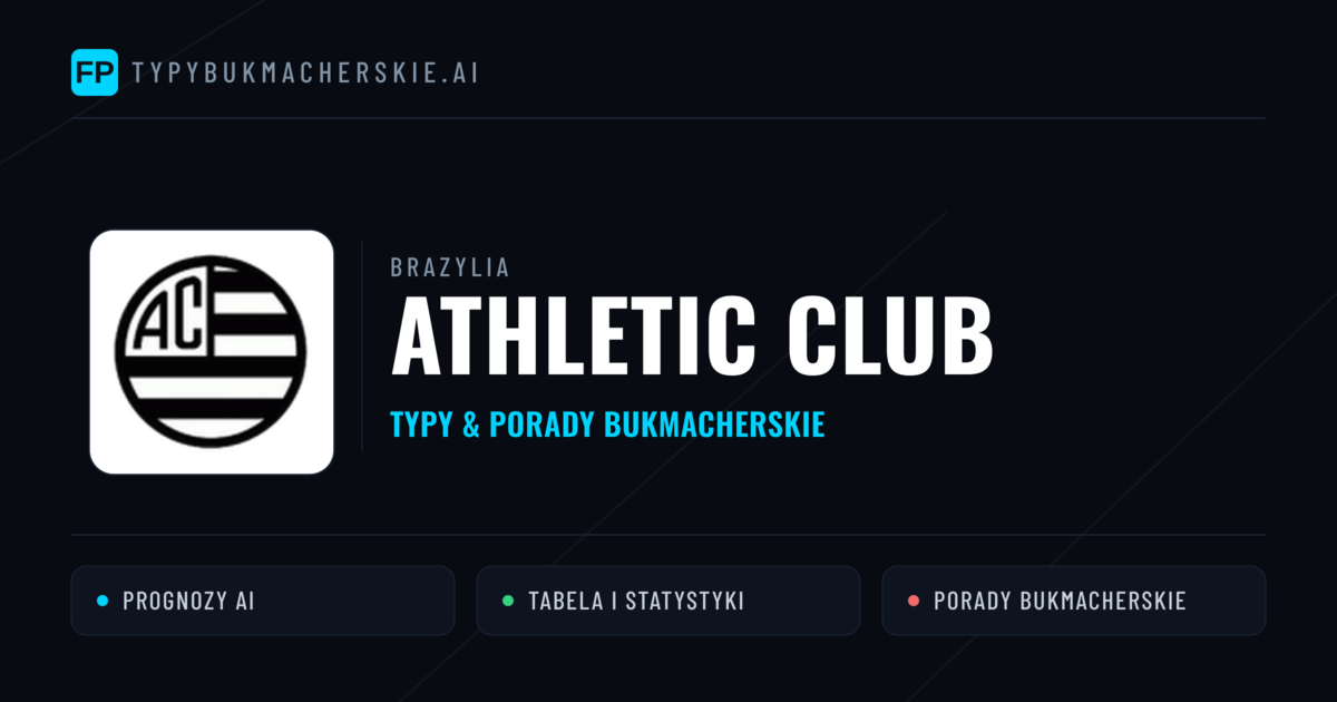 Athletic Bilbao Typy i statystyki