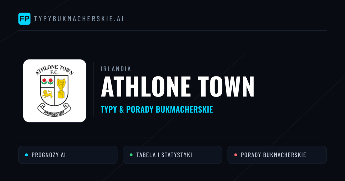 Athlone Town Typy i statystyki