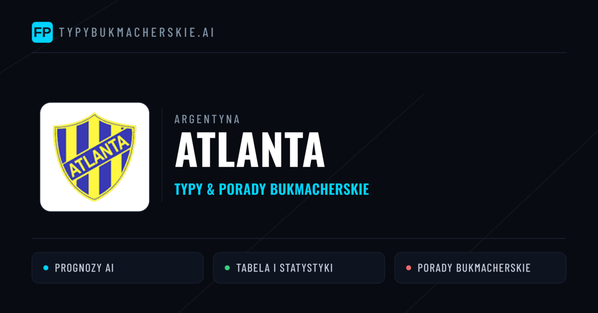 Atlanta Typy i statystyki