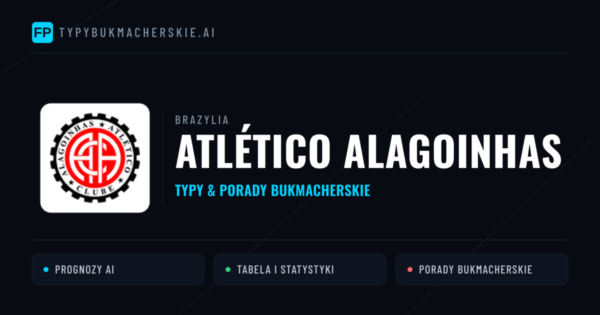 Atlético Alagoinhas Typy i statystyki