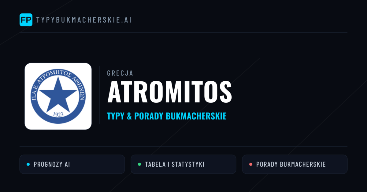 Atromitos Typy i statystyki