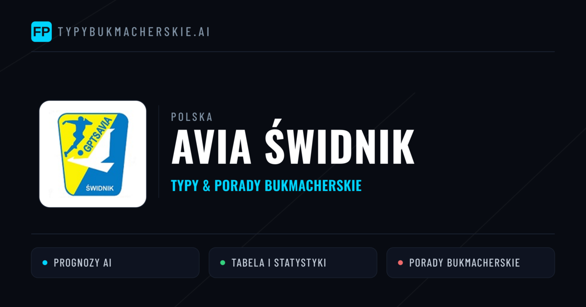 Avia Świdnik Typy i statystyki
