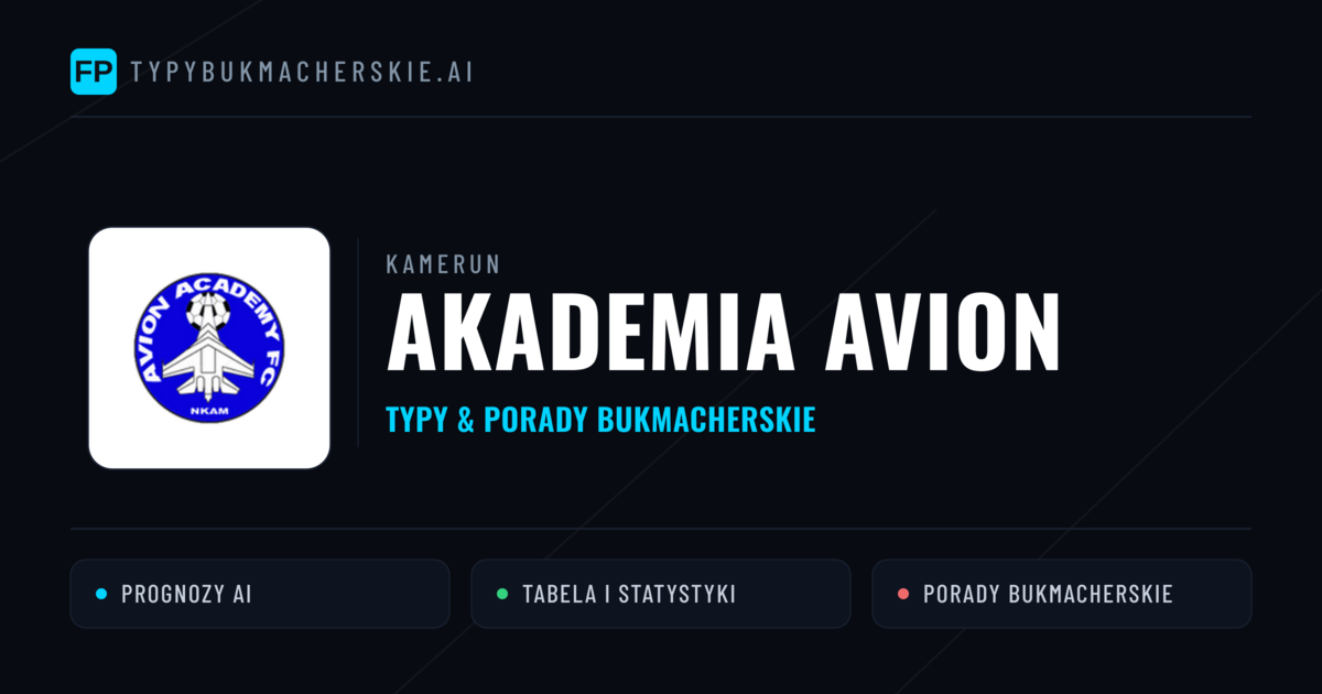 Akademia Avion Typy i statystyki