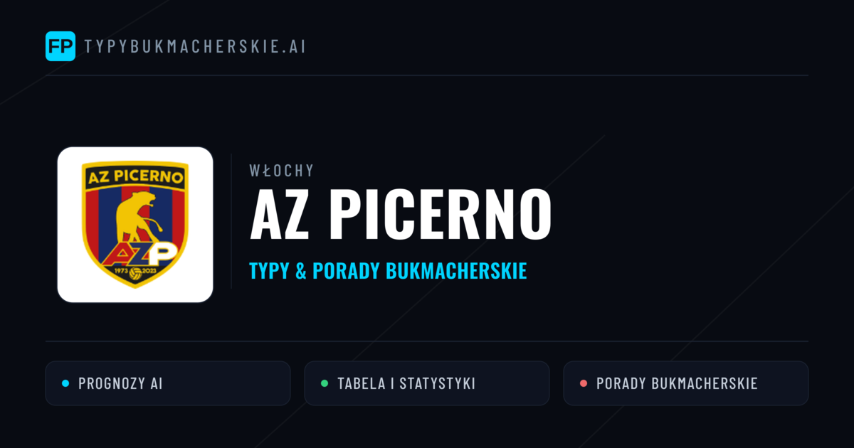 AZ Picerno Typy i statystyki