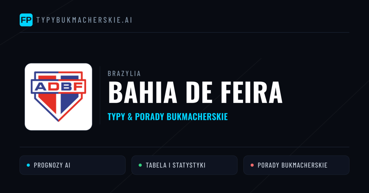 Bahia de Feira Typy i statystyki