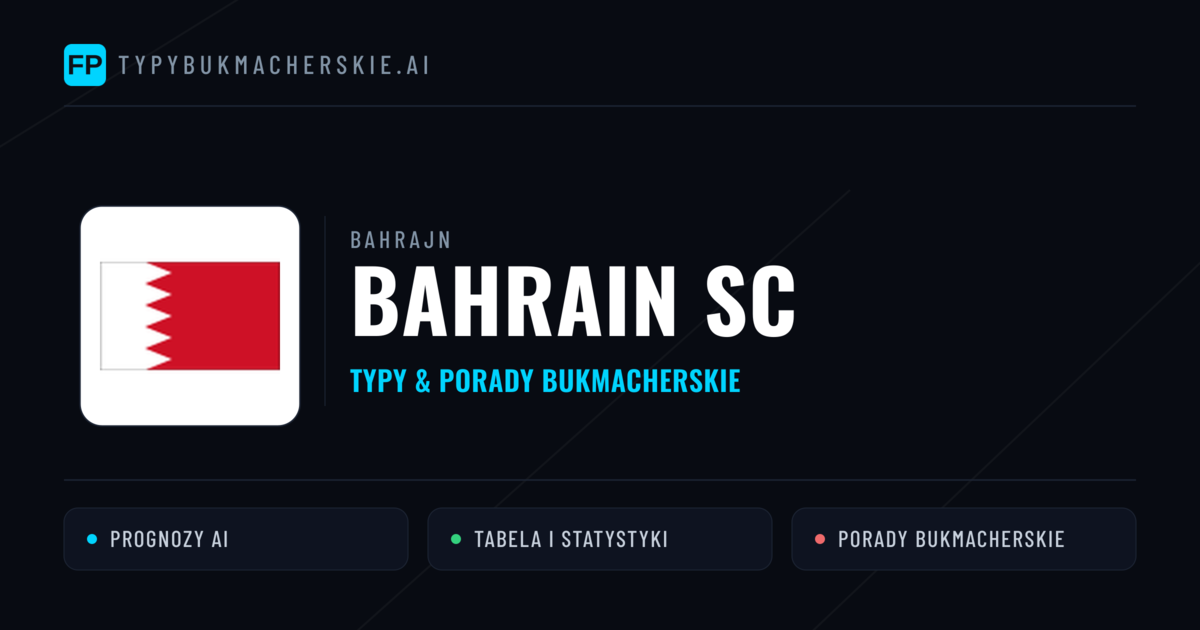Bahrain SC Typy i statystyki