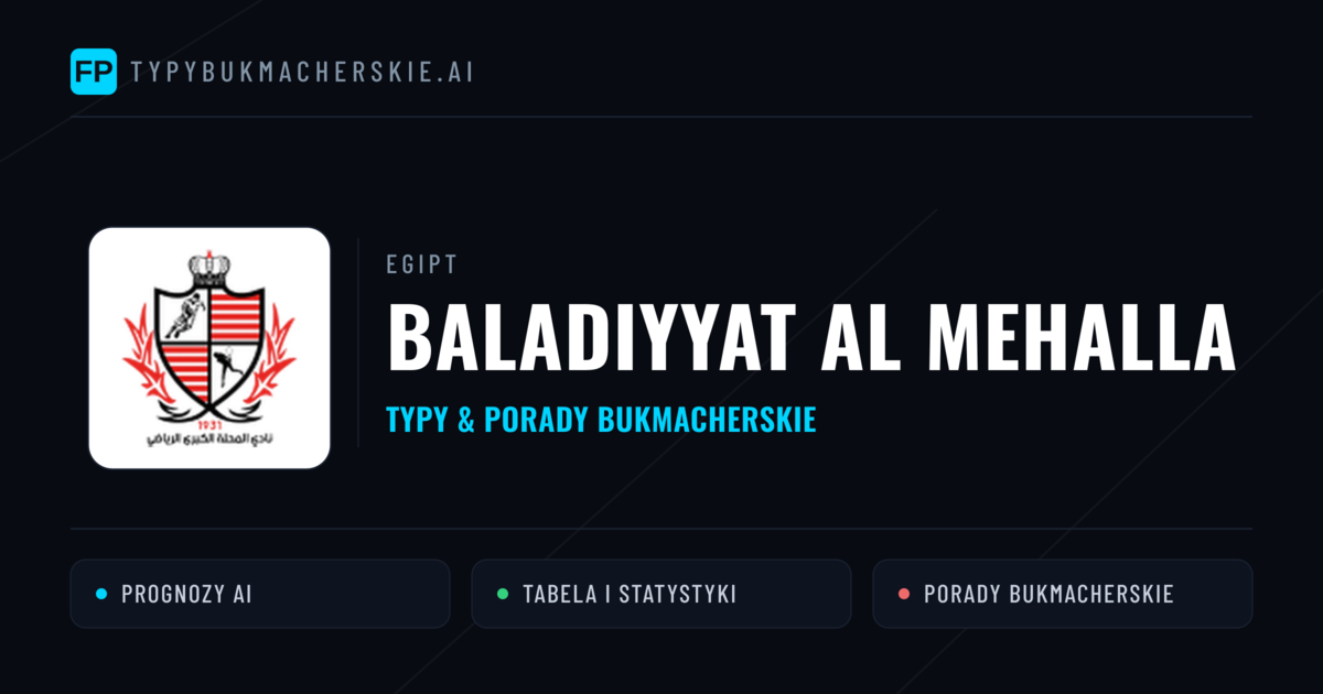 Baladiyyat Al Mehalla Typy i statystyki