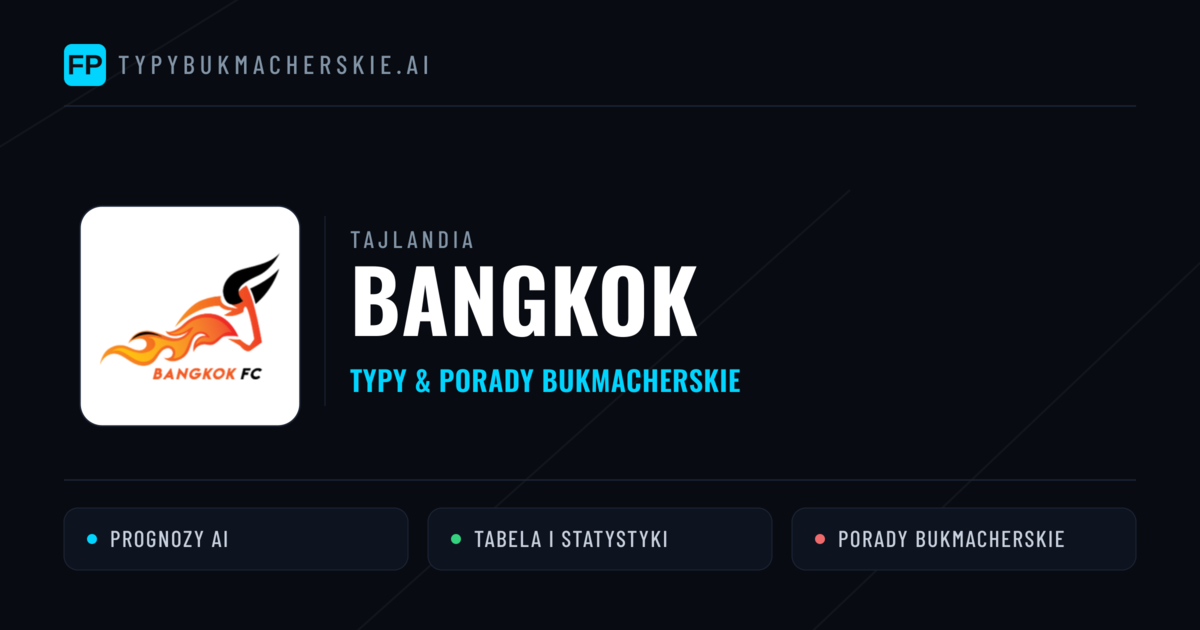 Bangkok Typy i statystyki