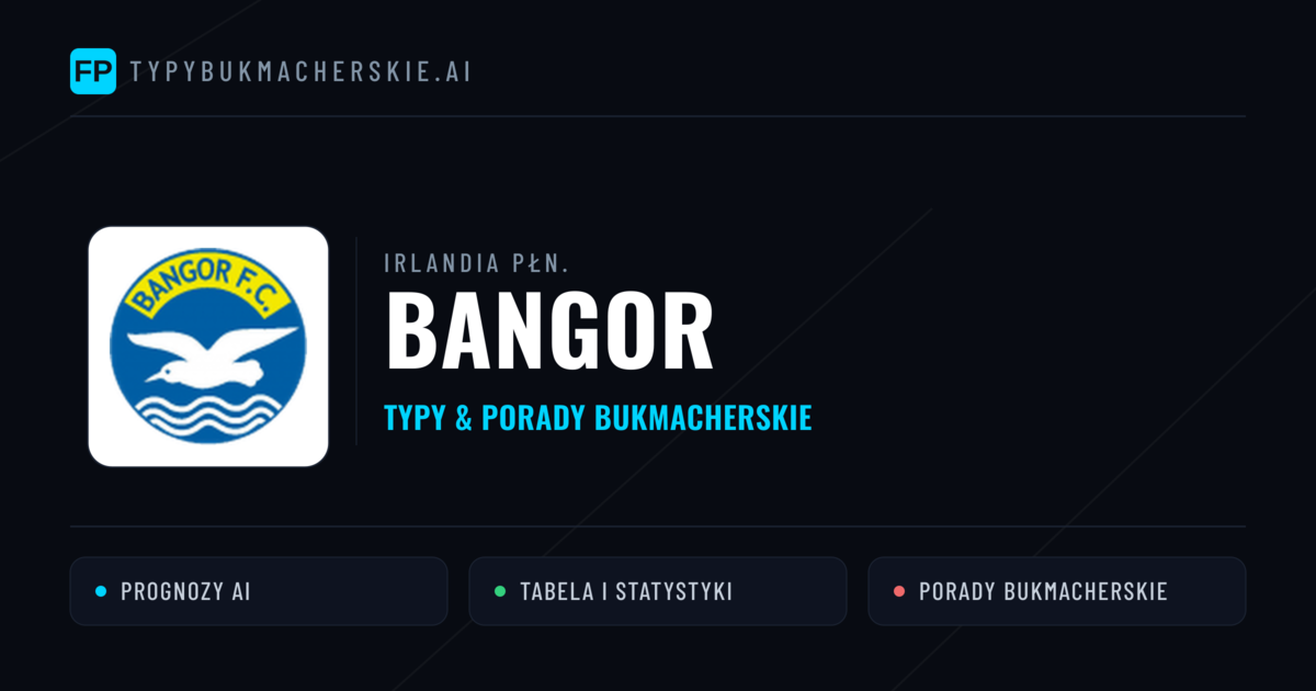 Bangor Typy i statystyki
