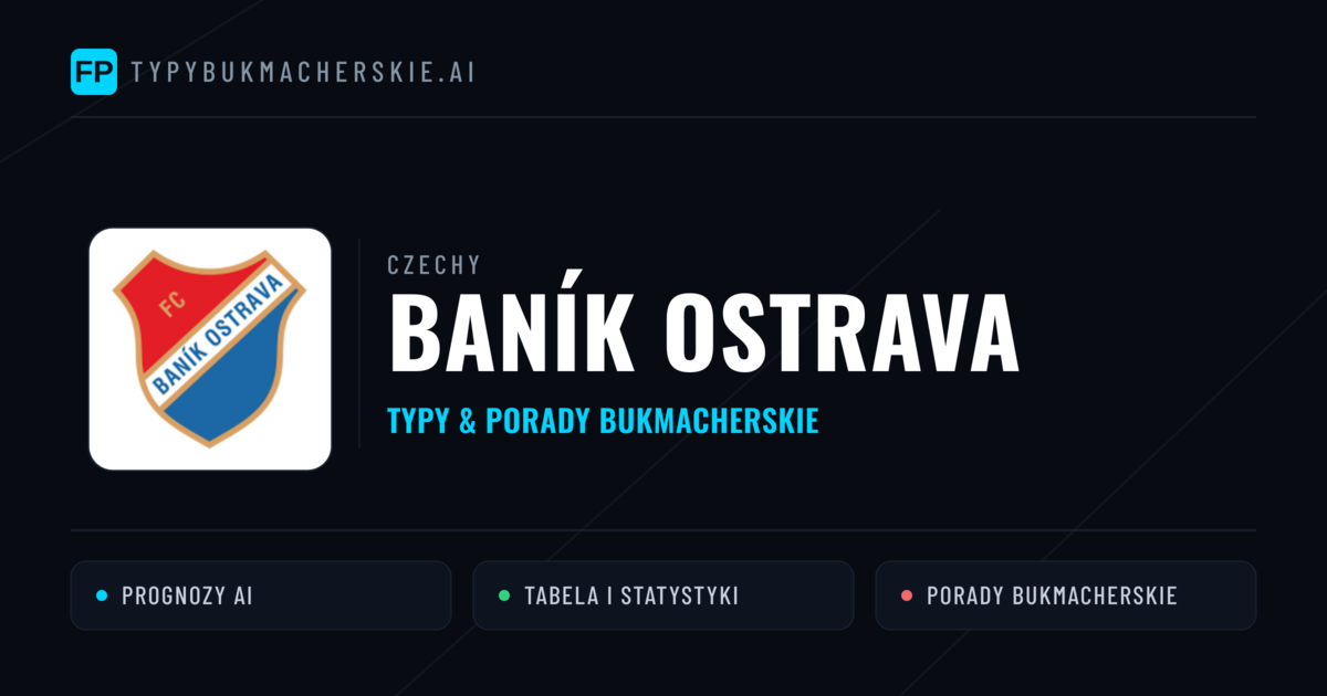 Baník Ostrava Typy i statystyki
