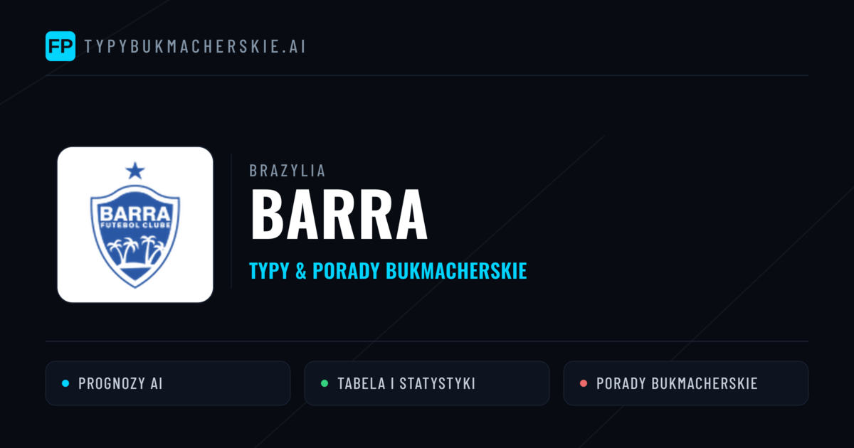 Barra Typy i statystyki