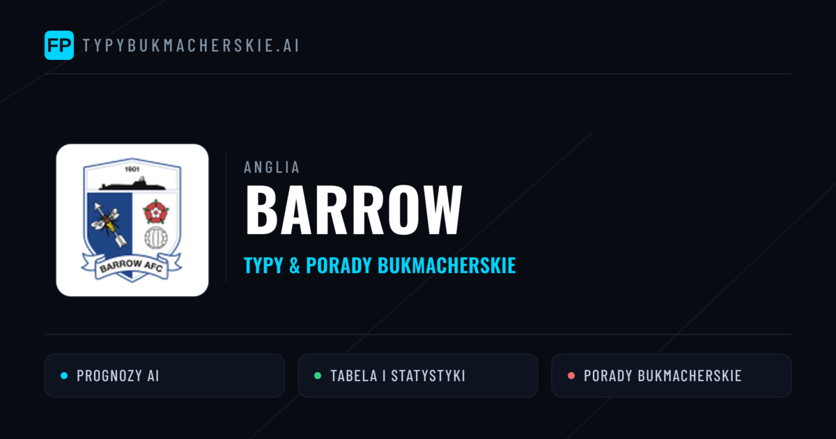 Barrow Typy i statystyki